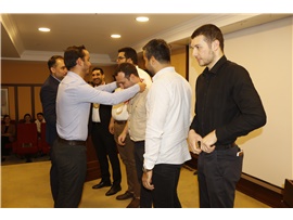 E-SPOR TURNUVASINDA DERECEYE GİREN MESLEKTAŞLARIMIZA KUPA VE MADALYALARI TAKDİM EDİLDİ