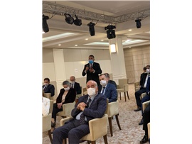TBB VE BARO BAŞKANLARI, ADALET BAKANI ABDULHAMİT GÜL İLE GÖRÜŞTÜ