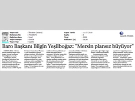 BASINDA BAROMUZ (Barodan İmar Planına Tepki)