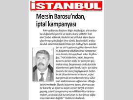 BASINDA BAROMUZ (Aile Arabuluculuğu İmza Kampanyası)