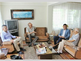 BARO BAŞKANIMIZ VE BAŞKAN YARDIMCIMIZ AV.ŞİNASİ DEVELİ VE AV.ETHEM DEVELİ' Yİ ZİYARET ETTİLER...