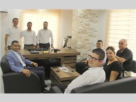 BARO BAŞKANIMIZ İLE BAŞKAN YARDIMCIMIZ GENÇ MESLEKTAŞLARIMIZIN OFİS AÇILIŞINI YAPTILAR