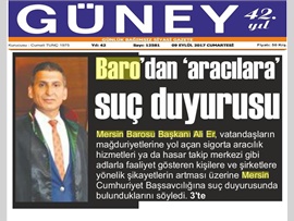 BASINDA BARO (Suç Duyurusu) 11.09.2017