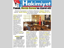 BASINDA BARO (Akdeniz İlçesi Kaymakamı Ziyareti) 11.09.2017