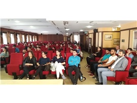 STAJ EĞİTİM DERSİMİZDE BUGÜN