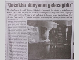 BASINDA BAROMUZ (19 Mayıs Anadolu Lisesi'nde Eğitim: "Çocuklar Dünyanın Geleceğidir" )
