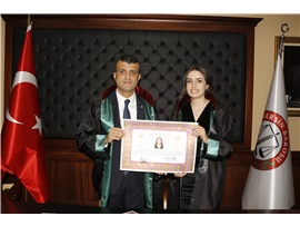 12 STAJYER AVUKATIMIZ, AVUKATLIK RUHSATNAMESİNİ ALDI