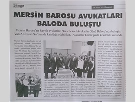 BASINDA BAROMUZ (Avukatlar Günü Balosu)