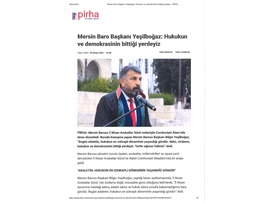 5 Nisan Avukatlar Günü Töreni