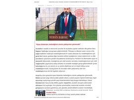 5 Nisan Avukatlar Günü Töreni