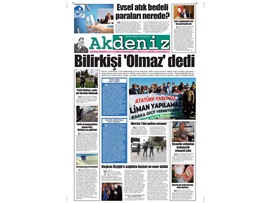 Başkanımız Yeşilboğaz; "Liman bilirkişi raporu mücadelemizi destekler nitelikte"