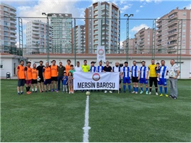 MERSİN BAROSU ATATÜRK KUPASI FUTBOL TURNUVASI SONUÇLANDI