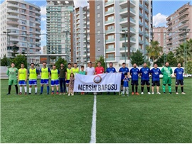 MERSİN BAROSU ATATÜRK KUPASI FUTBOL TURNUVASI SONUÇLANDI