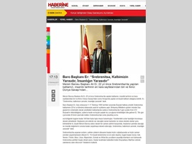 BASINDA BAROMUZ (Srebrenitsa Katliamı) 12/07/2017