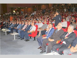 BARO BAŞKANIMIZ AV.ALİ ER MERSİN VALİLİĞİ TARAFINDAN DÜZENLENEN “DEMOKRASİ VE MİLLİ BİRLİK” KONULU KONFERANSA KATILDI