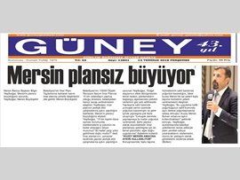 BASINDA BAROMUZ (Barodan İmar Planına Tepki)