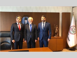 İSTANBUL BARO BAŞKANI MEHMET DURAKOĞLU’NA ZİYARET (12.07.2018)