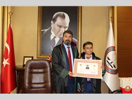 MERSİN BAROSU’NDA RUHSAT HEYECANI