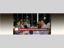 BARO BAŞKANIMIZ AV. ALİ ER, ERDEMLİ AVUKATLARIYLA BİR ARAYA GELDİ