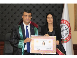 14 STAJYER AVUKATIMIZ CÜBBE GİYME HAYALİNE KAVUŞTU