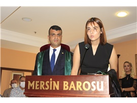 14 STAJYER AVUKATIMIZ CÜBBE GİYME HAYALİNE KAVUŞTU
