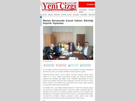 BASINDA BAROMUZ (Mersin Barosu'nda "Dünya Çocuk Hakları Günü" Etkinliğinin Hazırlık Toplantısı Yapıldı)