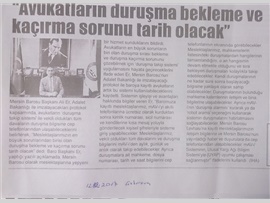BASINDA BAROMUZ (Duruşma Bekleme ve Kaçırma Sorunu Tarih Oluyor)