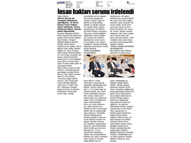 İnsan Haklarına Bakış Paneli yapıldı