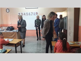 ÇOCUK HAKLARI MERKEZİMİZ PARMAKKURDU İLKOKULUNU ZİYARET ETTİLER