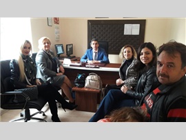 ÇOCUK HAKLARI MERKEZİMİZ PARMAKKURDU İLKOKULUNU ZİYARET ETTİLER