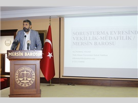 YEŞİLBOĞAZ: “CEZA MUHAKEMESİ, İNSANLARIN ADALETE ULAŞMASINI SAĞLAYAN CİDDİ BİR SİSTEMDİR”