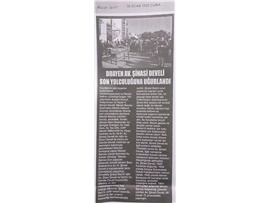 BASINDA BAROMUZ (Av. Şinasi Develi Son Yolculuğuna Uğurlandı)
