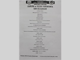 “LOJİSTİK VE TAŞIMA HUKUKUNDA SON GELİŞMELER” KONULU  SEMİNER HAKKINDA