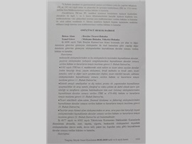 YARGITAY BÜYÜK  GENEL KURULU KARARI HAKKINDA