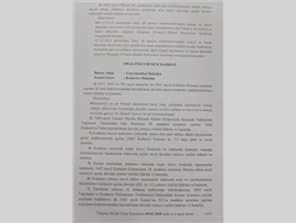 YARGITAY BÜYÜK  GENEL KURULU KARARI HAKKINDA