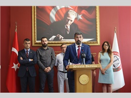 BARO BAŞKANIMIZ AV. BİLGİN YEŞİLBOĞAZ MAZBATASINI ALDI
