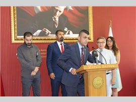 BARO BAŞKANIMIZ AV. BİLGİN YEŞİLBOĞAZ MAZBATASINI ALDI