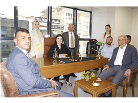 MESLEKTAŞIMIZIN AVUKATLIK OFİSİ AÇILIŞINA KATILDIK
