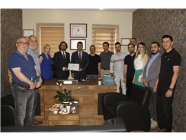 MESLEKTAŞIMIZIN OFİS AÇILIŞINA KATILDIK