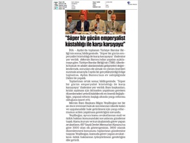 BASINDA BAROMUZ (Ege ve Marmara Genişletilmiş Baro Başkanları Toplantısı)