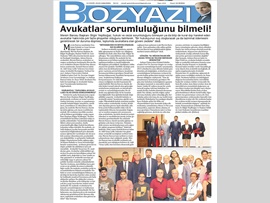 BASINDA BAROMUZ (Baro Başkanımızdan Erdemli Cumhuriyet Başsavcısı'na Ziyaret)