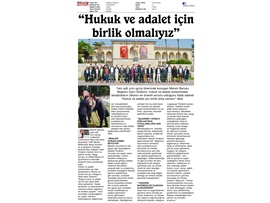 Mersin Barosu adli yıl açılış töreni düzenledi