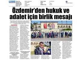Mersin Barosu adli yıl açılış töreni düzenledi