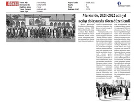 Mersin Barosu adli yıl açılış töreni düzenledi