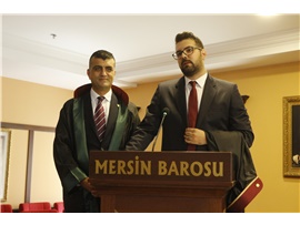 9 STAJYER AVUKATIMIZ CÜBBE GİYDİ