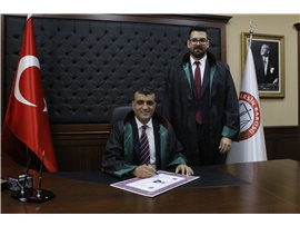 9 STAJYER AVUKATIMIZ CÜBBE GİYDİ