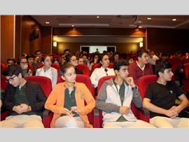 BARO BAŞKANIMIZ AV. ALİ ER, ÖĞRENCİLERE AVUKATLIK MESLEĞİNİ ANLATTI