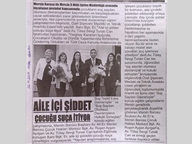 BASINDA BAROMUZ (Özel Şişecam Mesleki ve Teknik Anadolu Lisesi'nde "Suç Sayılan Olumsuz Davranışlar ve Hukuki Sonuçları" Konulu Eğitim Semineri)