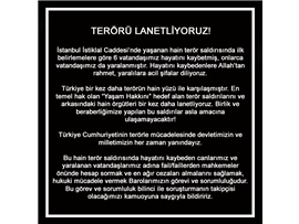 Barolar ortak açıklama: "Terörü lanetliyoruz"