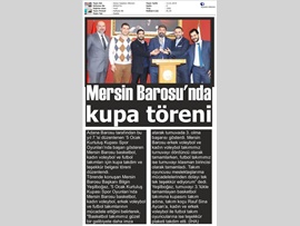 BASINDA BAROMUZ (Baromuzda Kupa Töreni Yapıldı)